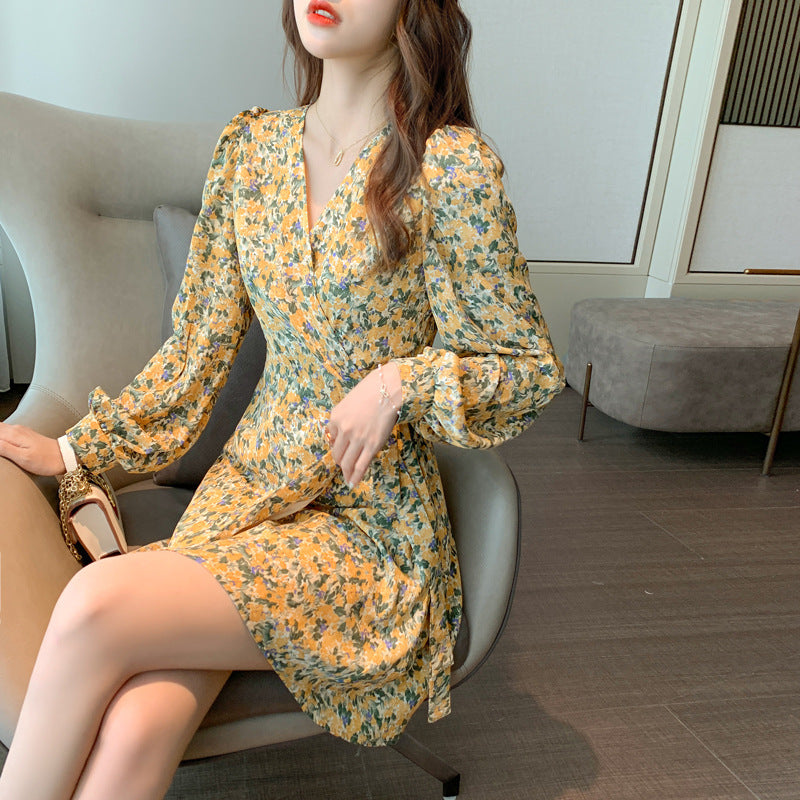 Floral dress women's clothing