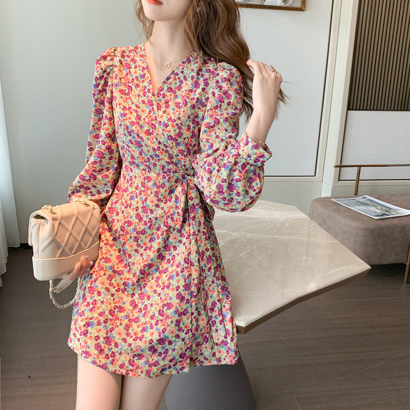 Floral dress women's clothing