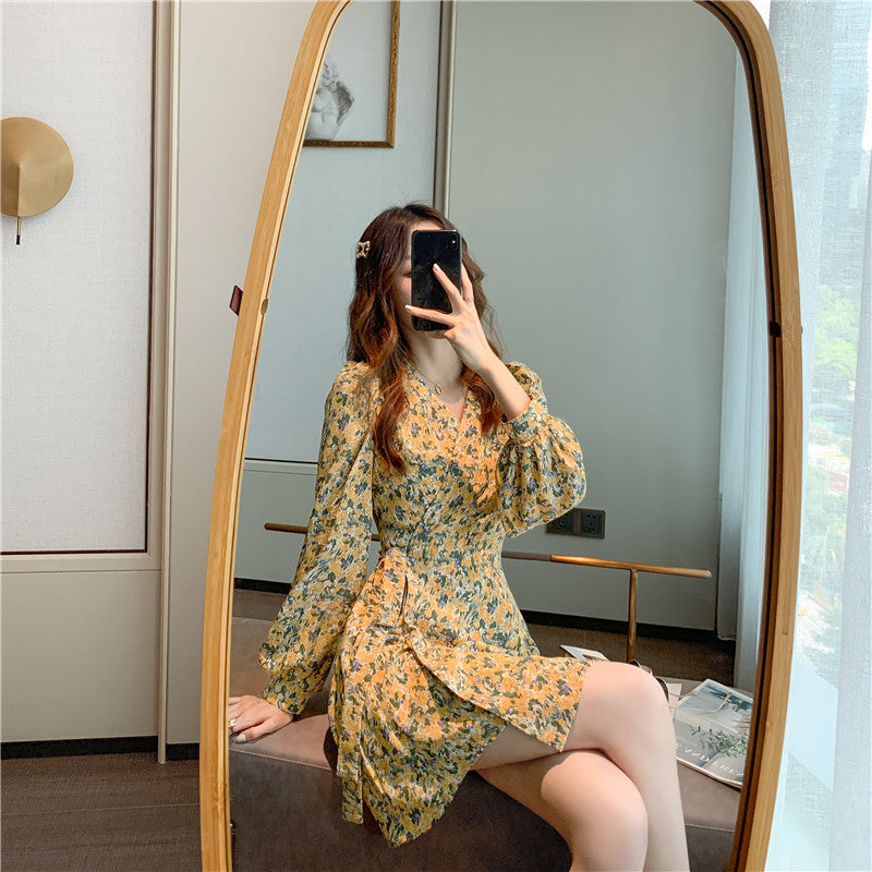 Floral dress women's clothing