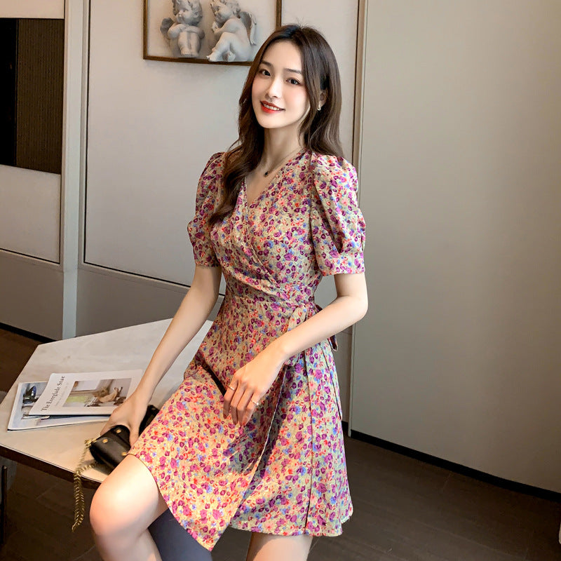 Floral dress women's clothing